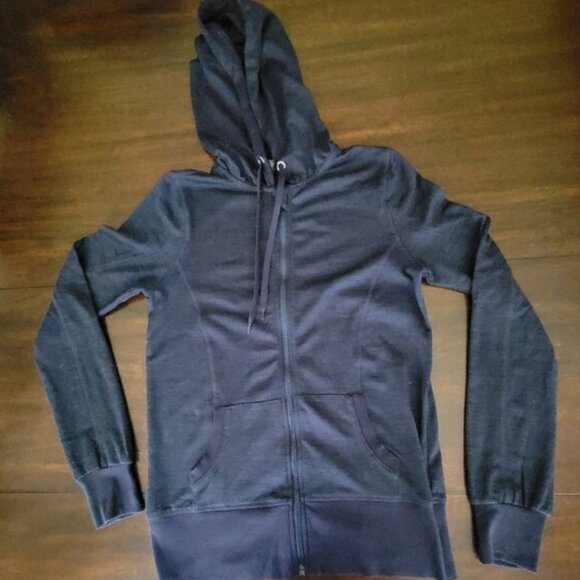 90 Degrees by Reflex Hoodie Women's Size S Navy Blue - Picture 1 of 7